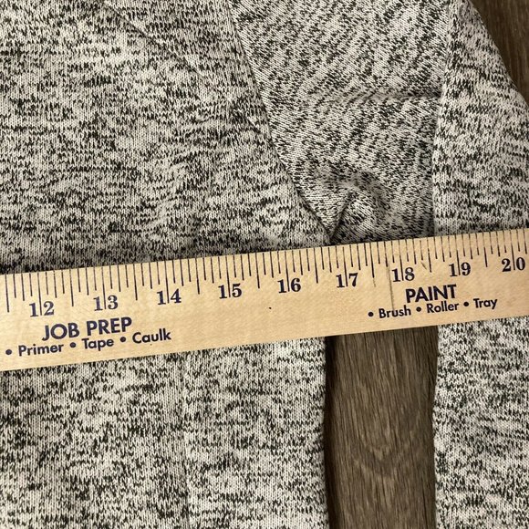 COLUMBIA Women's Small Soft Hoodie 1/4 Button Sweatshirt Sweater Gray - Picture 2 of 6